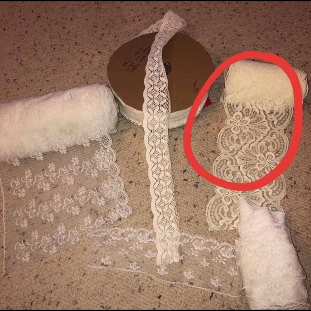 Variety of beautiful laces! New never used!